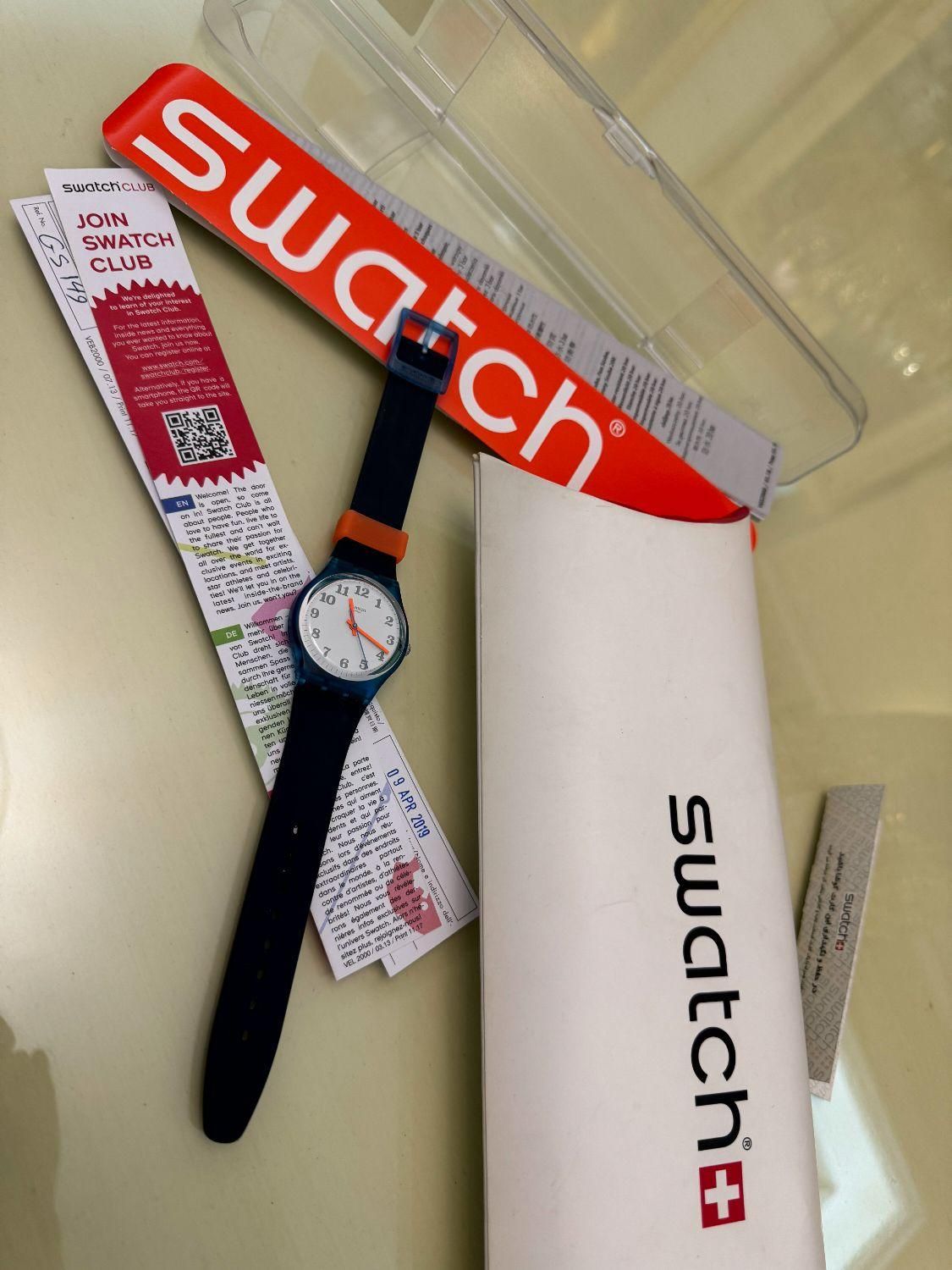 ساعت اورجینال سواچ نو اکبند swatch مدل GS149|ساعت|تهران, نارمک|دیوار