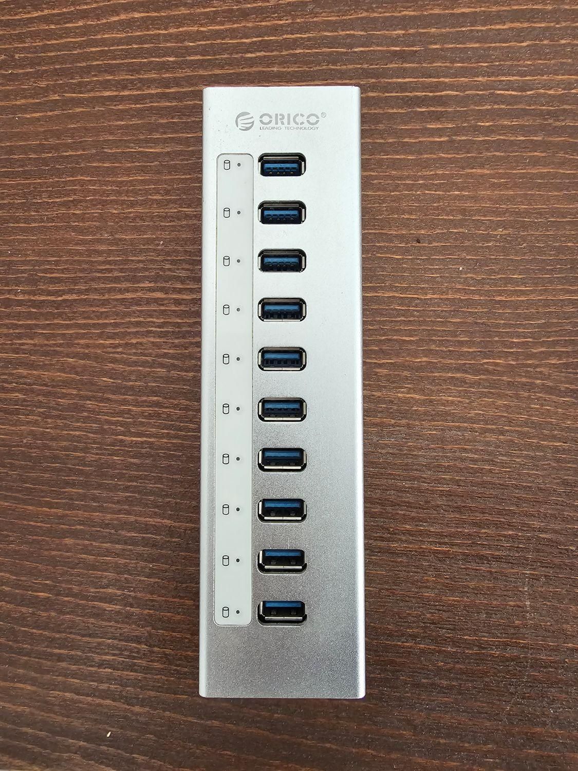 هاب USB3.0 اوریکو ۱۰ پورت ORICO|قطعات و لوازم جانبی رایانه|تهران, نیاوران|دیوار