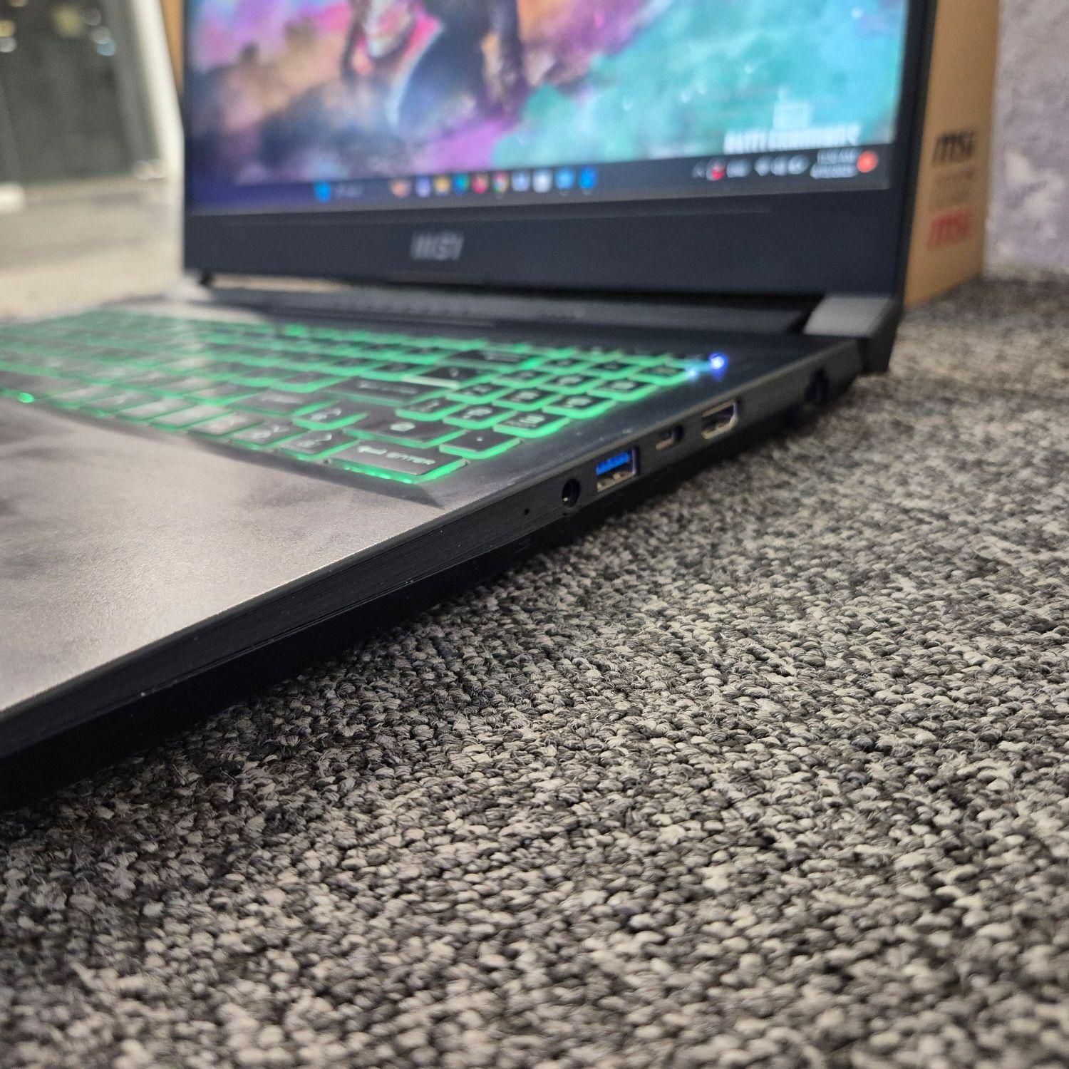 لپتاپ گیمینگ اپن باکس MSI core i7 گرافیکRTX رمDDR5|رایانه همراه|تهران, میرداماد|دیوار