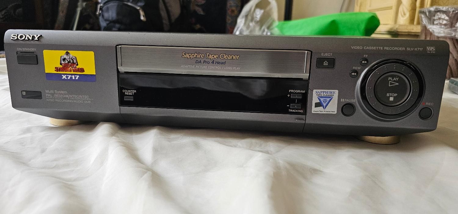 ویدیو vhs سونی x717|پخش‌کننده DVD و ویدیو|قزوین, |دیوار