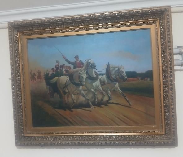 تابلوی نقاشی دستی اصل رنگ و روغن با قاب سلطنتی|تابلو، نقاشی، عکس|تهران, میدان ولیعصر|دیوار