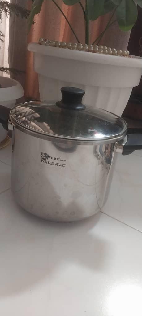 زودپز ژاپنی اصل چند بار استفاده شده دوتا درب داره|ظروف پخت‌وپز|تهران, آبشار تهران|دیوار