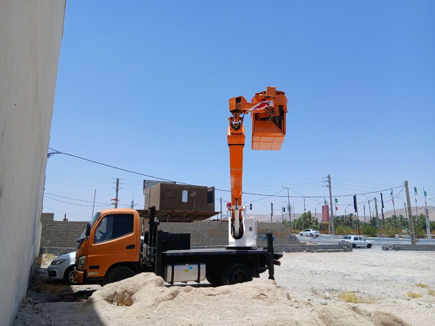 کامیون بالابر|خودرو سنگین|جم, |دیوار