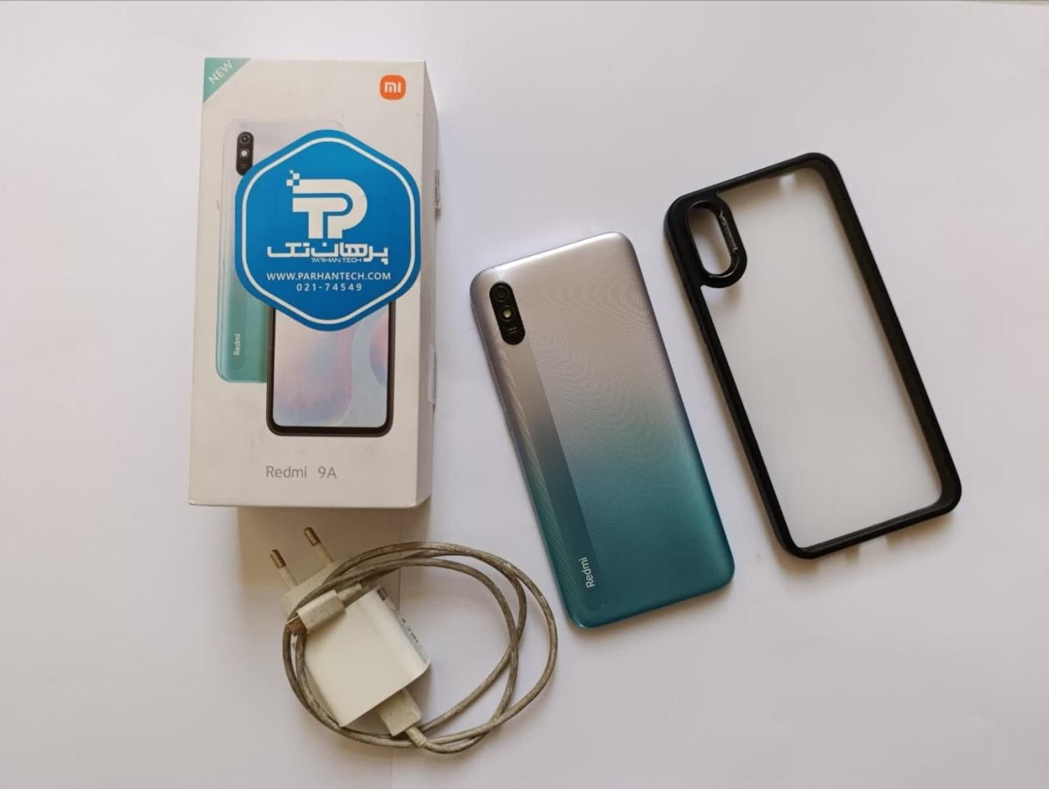 گوشی شیائومی  Redmi 9A همراه کارتن و شارژر و قاب|موبایل|تهران, تهرانپارس شرقی|دیوار