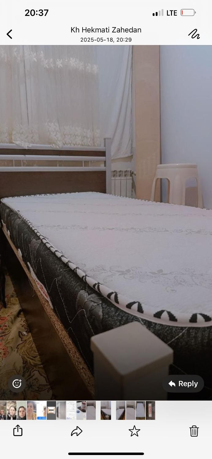 تخت تکنفره با تشک طبی|تخت و سرویس خواب|تهران, شاهین|دیوار