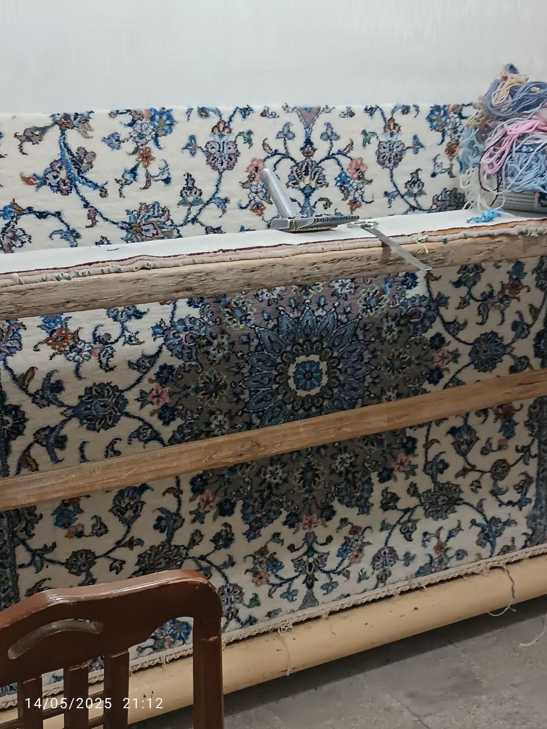 قالی 9متری 48خونه|فرش|آران و بیدگل, |دیوار
