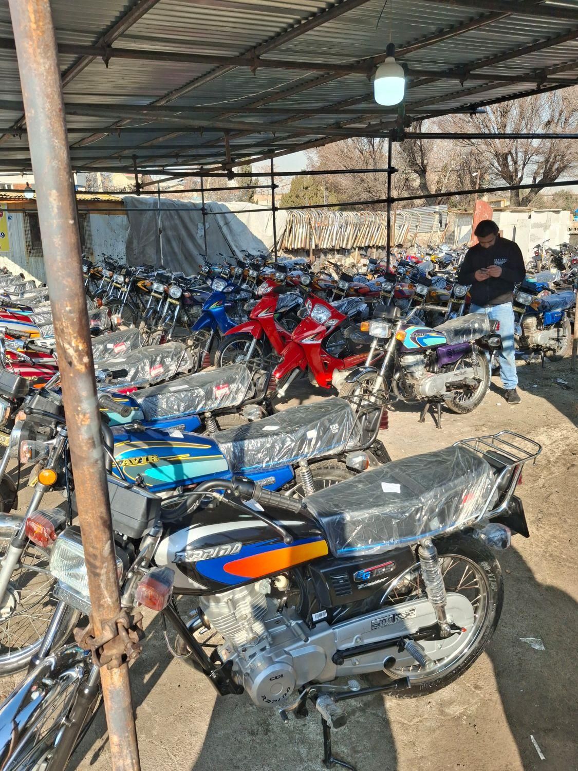 پارکینگ مزایده امیر|موتورسیکلت|تهران, گمرک|دیوار