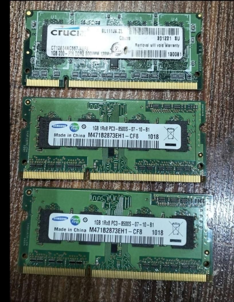 رم ddr3 8گیک و رم ddr3 1گیگ و رم ddr2 گیگ1|قطعات و لوازم جانبی رایانه|تهران, تهران‌سر|دیوار