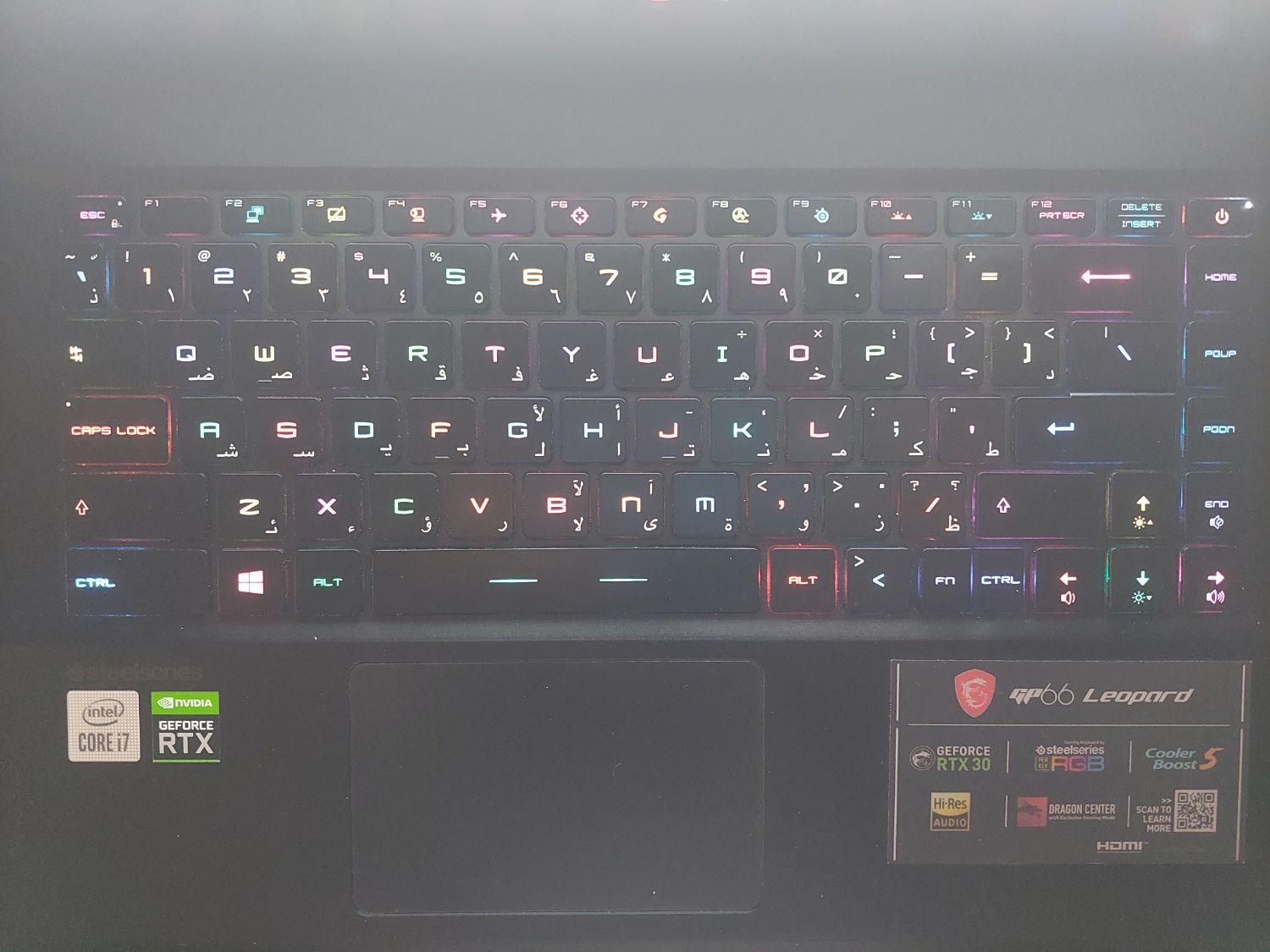 فروش لپتاب گیمینگ و رندرینگ MSI GP66 Leopard|رایانه همراه|کرج, آزادگان|دیوار