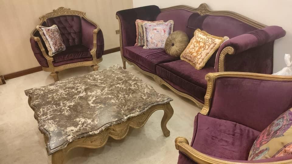 مبلمان ومیز نهار خوری ولوستر همه برند معروف|حراج|تهران, نیاوران|دیوار