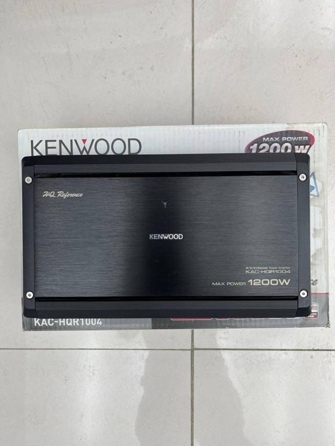 آمپلی فایر کنوود ۱۰۰۴ چهارکانال kenwood|قطعات یدکی و لوازم جانبی|تهران, آجودانیه|دیوار