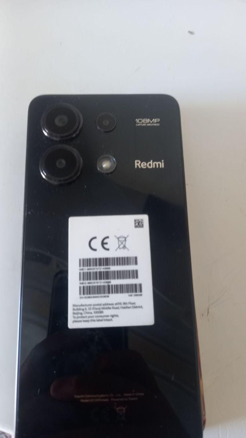 شیائومی Redmi Note 13 با حافظهٔ ۲۵۶ گیگابایت|موبایل|اصفهان, ملک‌شهر|دیوار