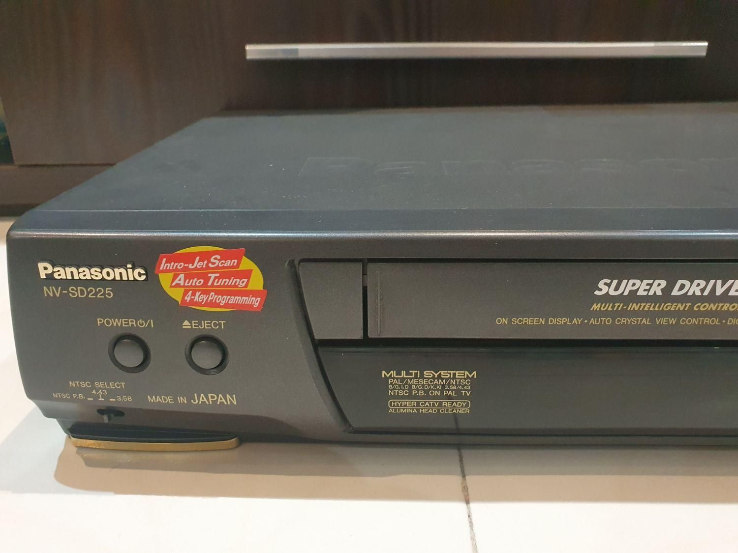 ویدئو ضبط و پخش پاناسونیک sd225|پخش‌کننده DVD و ویدیو|تهران, حشمتیه|دیوار