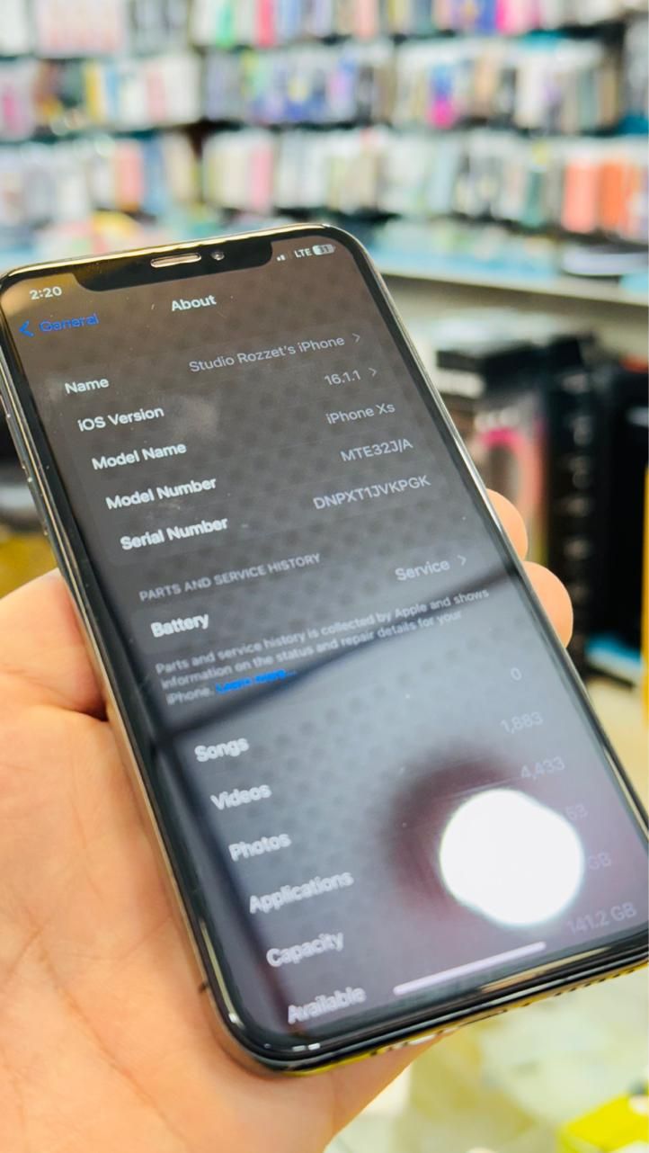 اپل iPhone XS با حافظهٔ ۵۱۲ گیگابایت|موبایل|بانه, |دیوار