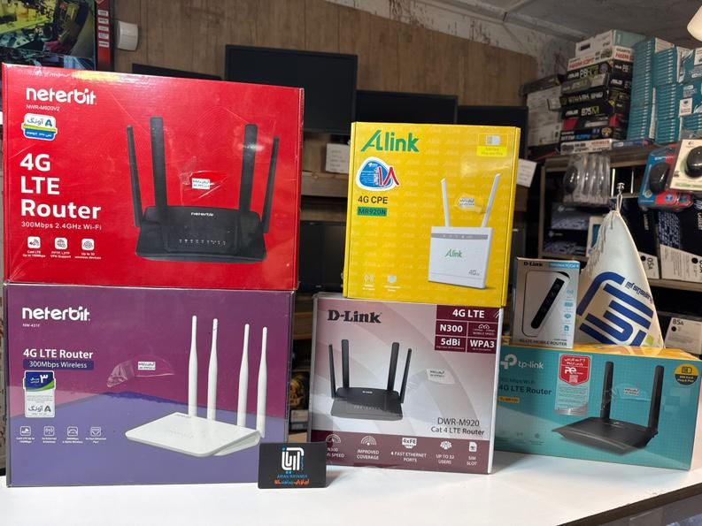 انواع مودم سیم کارتی آکبند DLINK TPLINK NETERBIT|مودم و تجهیزات شبکه|خرم‌آباد, |دیوار