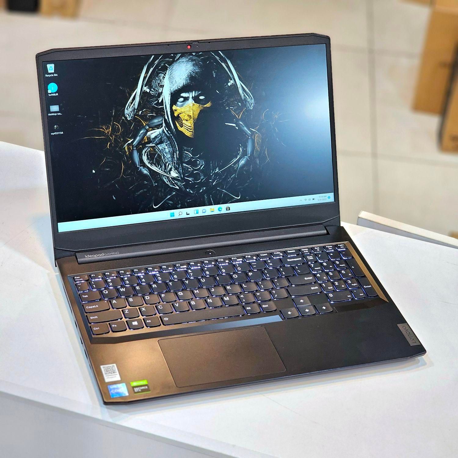 لپتاپ گیمینگ لنوو ideapad gaming 3|رایانه همراه|شیراز, ملاصدرا|دیوار