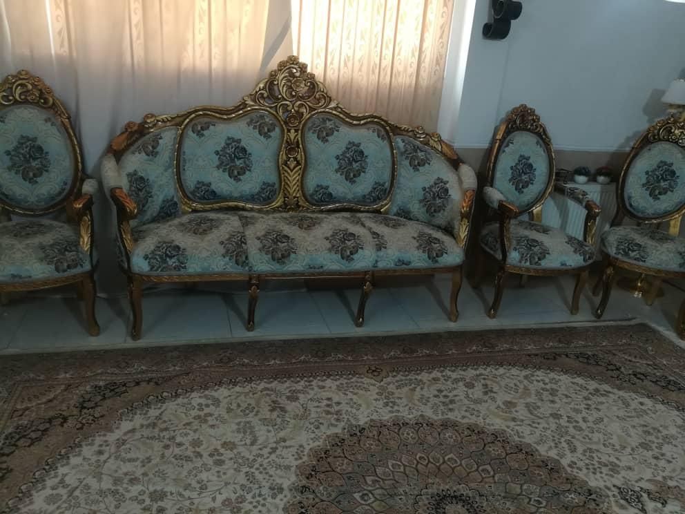 مبل 9نفره تمیز|صنایع دستی و سایر لوازم تزئینی|شیراز, شهرک کوثر|دیوار