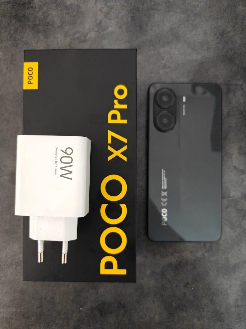 شیائومی poco x7 pro با حافظهٔ ۵۱۲ گیگابایت|موبایل|تهران, نازی‌آباد|دیوار