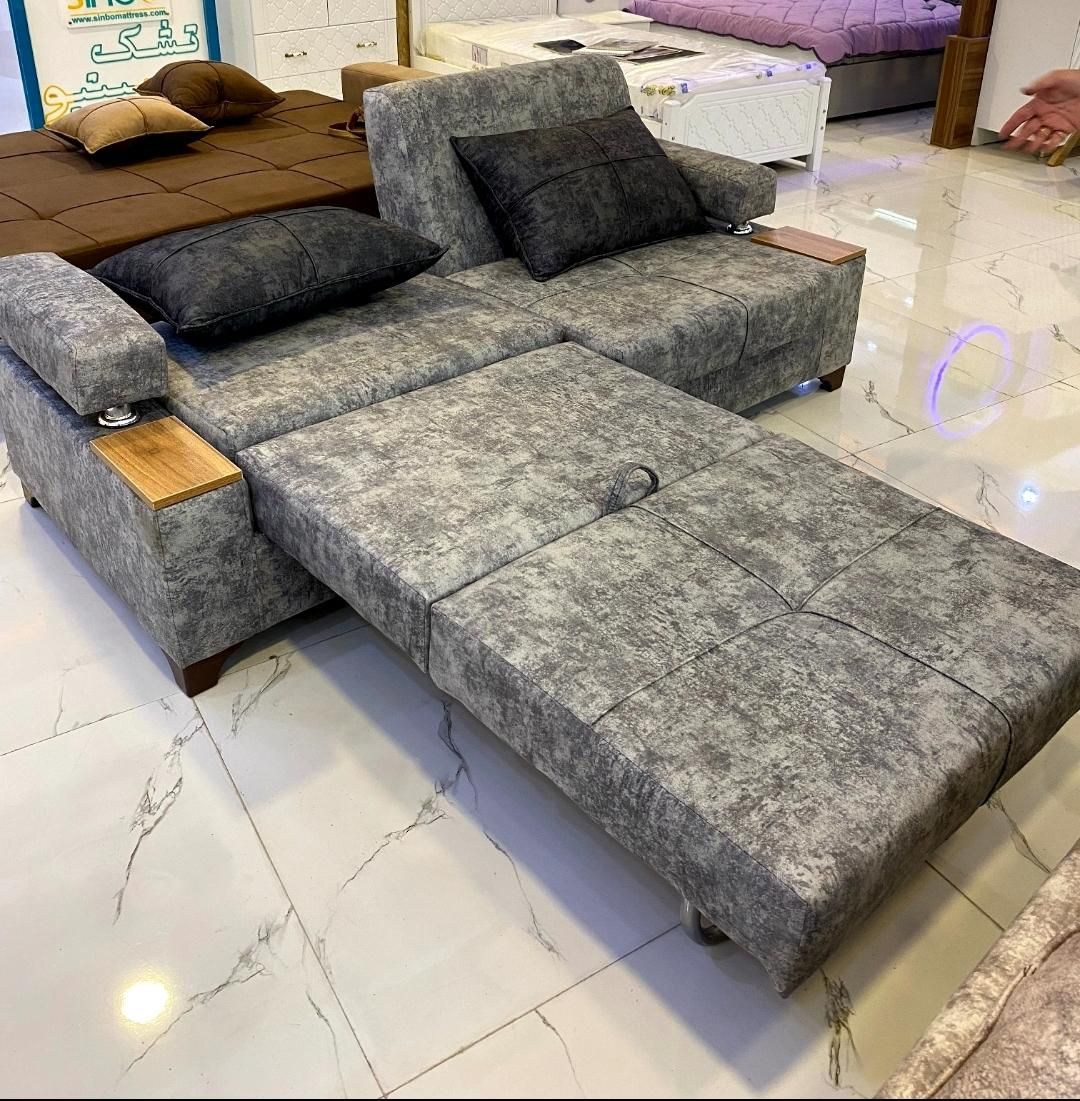 کاناپه تختخوابشو|تخت و سرویس خواب|آمل, |دیوار