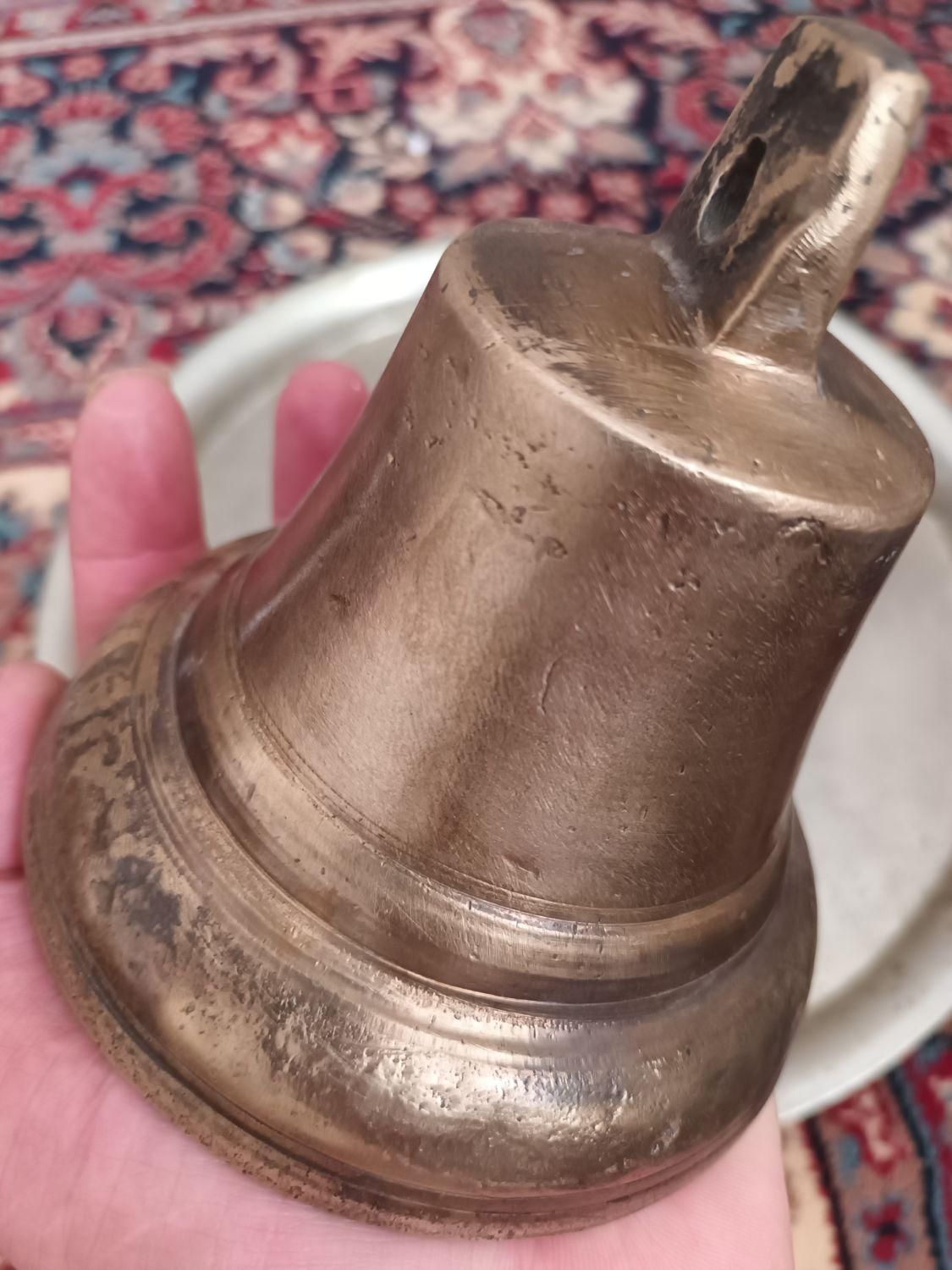 زنگوله قدیمی  زنگ برنجی  قدیمی  کلکسیونی  عتیقه|صنایع دستی و سایر لوازم تزئینی|تهران, اقدسیه|دیوار