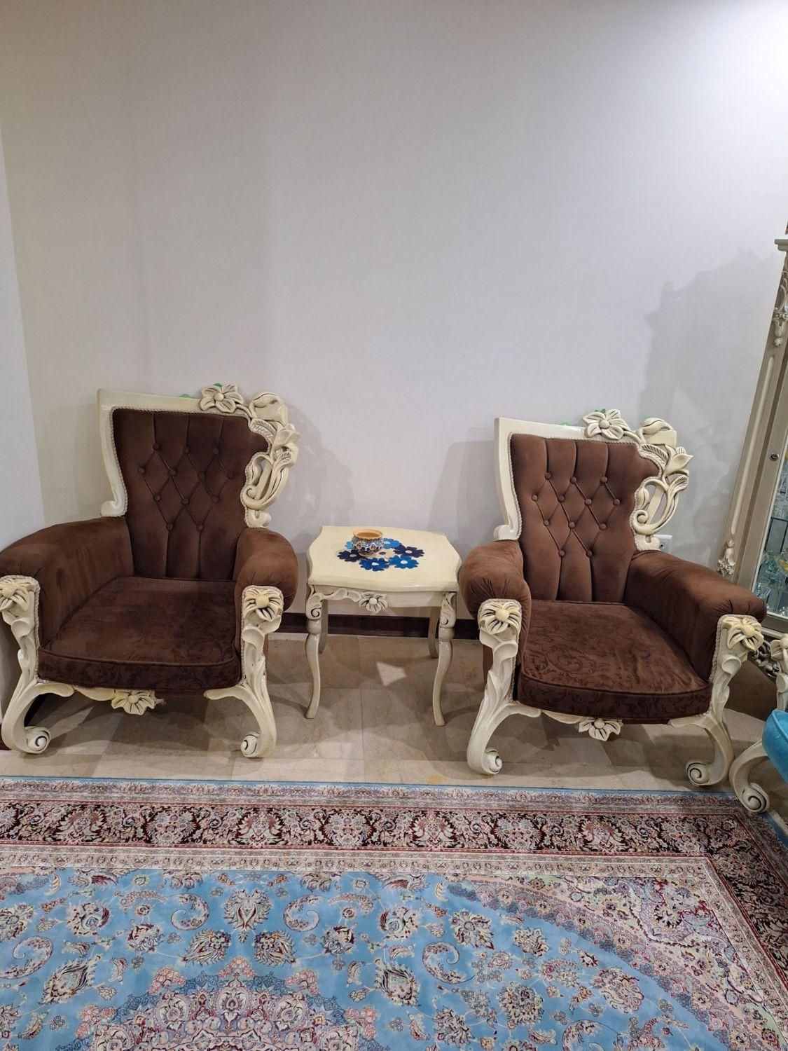 مبلمان ۷ نفره راحت|مبلمان خانگی و میز عسلی|تهران, شیوا|دیوار