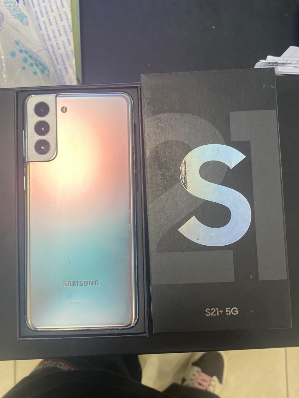 سامسونگ Galaxy S21+ 5G 256/8 کارکرده سالم|موبایل|تهران, اکباتان|دیوار