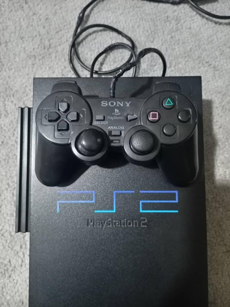 PS2 fat سری ۳۹۰۰۴ عالی تک دسته همراه با ۵ دیسک ft|کنسول، بازی ویدئویی و آنلاین|تهران, طوس|دیوار
