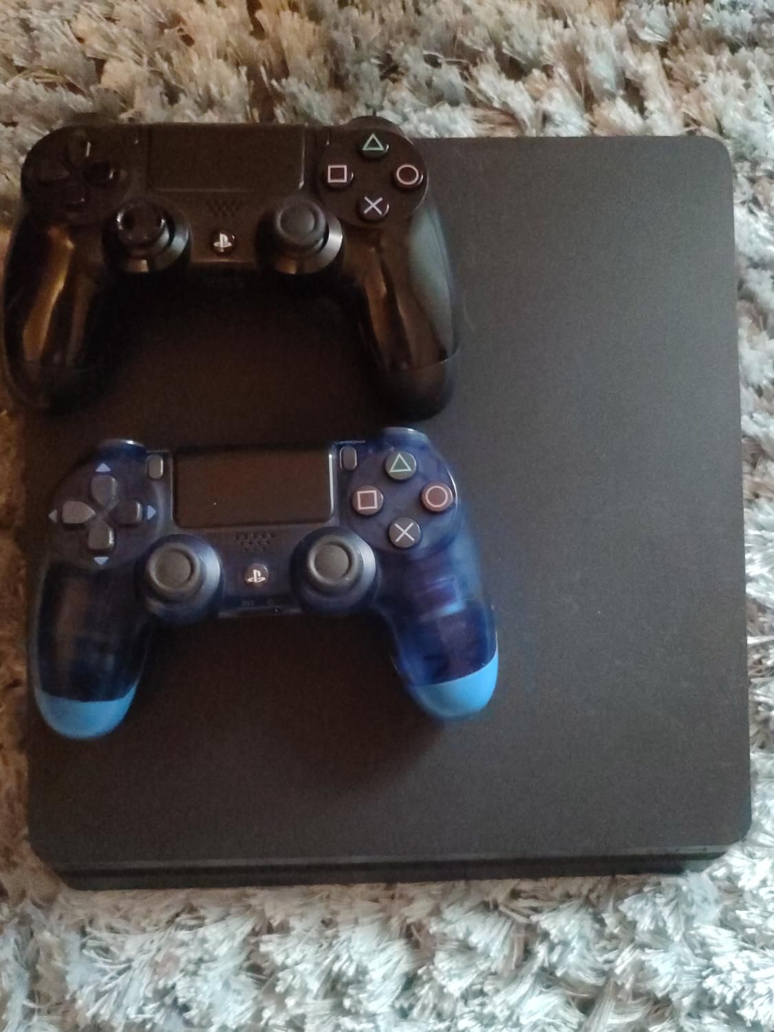 PS4 slim کنسول|کنسول، بازی ویدئویی و آنلاین|محمدیه-قزوین, |دیوار