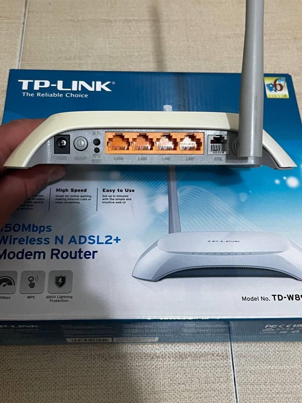 مودم tp-link مودل TD-W8901N|مودم و تجهیزات شبکه|تهران, امیریه|دیوار