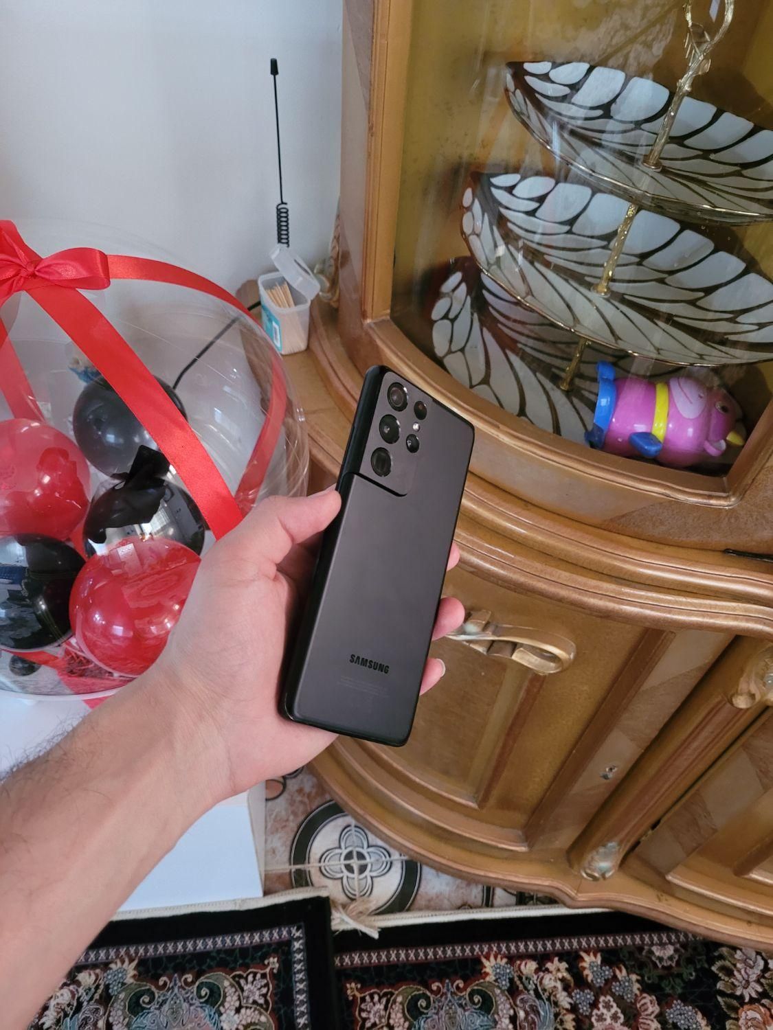 سامسونگ Galaxy S21 Ultra 5G با حافظهٔ ۲۵۶ گیگابایت|موبایل|رشت, حومه رشت|دیوار