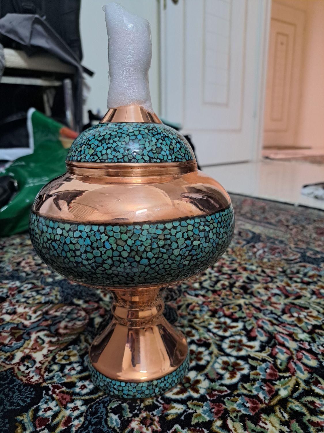 شکلات خوری فیروزه کوبی مسی نانو شده کد MJ-5|صنایع دستی و سایر لوازم تزئینی|تهران, دردشت|دیوار