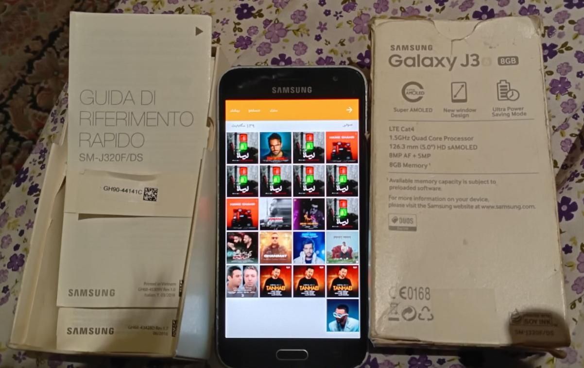 سامسونگ Galaxy J3 (2016) ۸ گیگابایت|موبایل|تهران, نارمک|دیوار