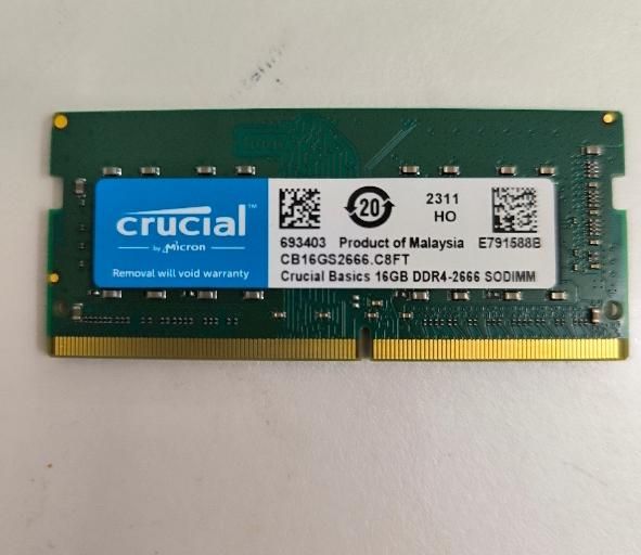 رم لپتابی 16g ddr4|قطعات و لوازم جانبی رایانه|جم, |دیوار
