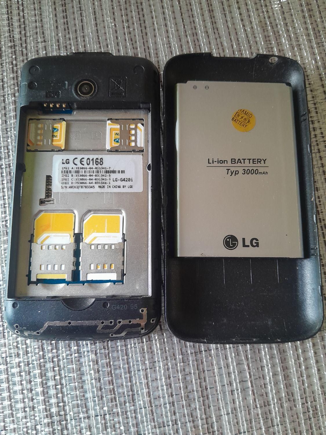 گوشی 4 سیمکارت اصلی LG|موبایل|تهران, تجریش|دیوار