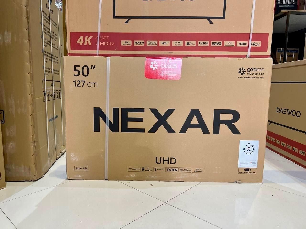 تلویزیون ال ای دی ۵۰ اینچ NEXAR نکسار NTV-U50E616N|تلویزیون و پروژکتور|تهران, امانیه|دیوار