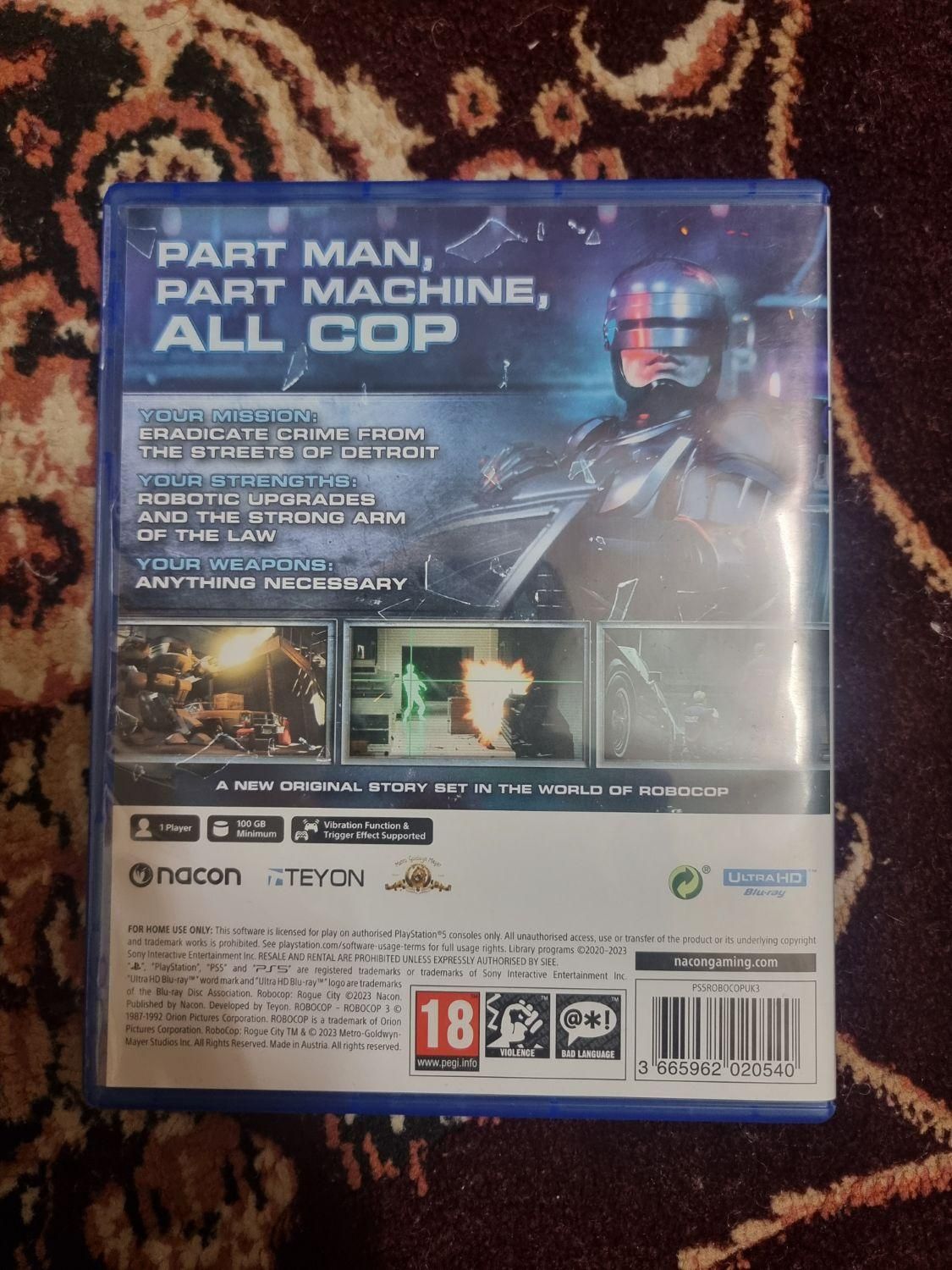 robocop ps5|کنسول، بازی ویدئویی و آنلاین|تهران, گمرک|دیوار