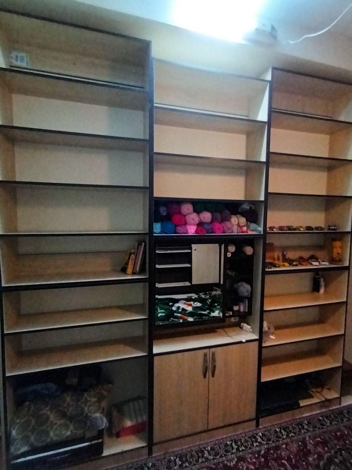 کتابخانه ساخت سفارشی ۵طبقه در کل ۶تیکه جداگانه|کتابخانه، شلف، قفسه‌های دیواری|تهران, جوادیه|دیوار