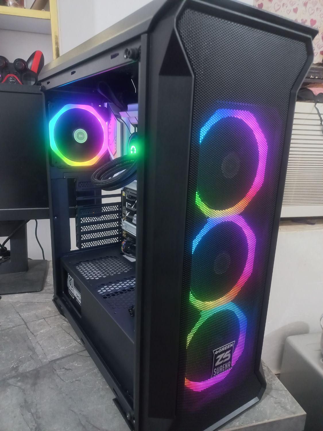 کیس گرین z5و کولینگ ۳۶۰ GAMEMAX|قطعات و لوازم جانبی رایانه|آبادان, |دیوار