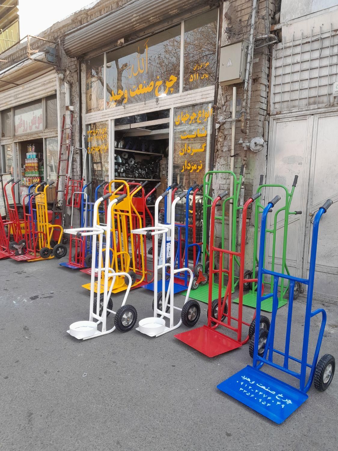 ۲ چرخ دو گاری ۳ سه چرخ حمل پله آسان بر دستی|ابزارآلات|تهران, بازار|دیوار