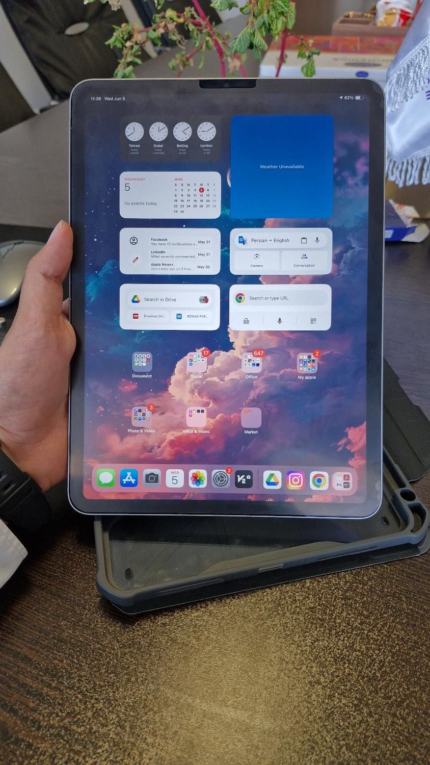 Ipad pro 11inch 2022 M2 ایپد پرو ۱۱ اینچ ۲۰۲۲|تبلت|تهران, چیتگر|دیوار