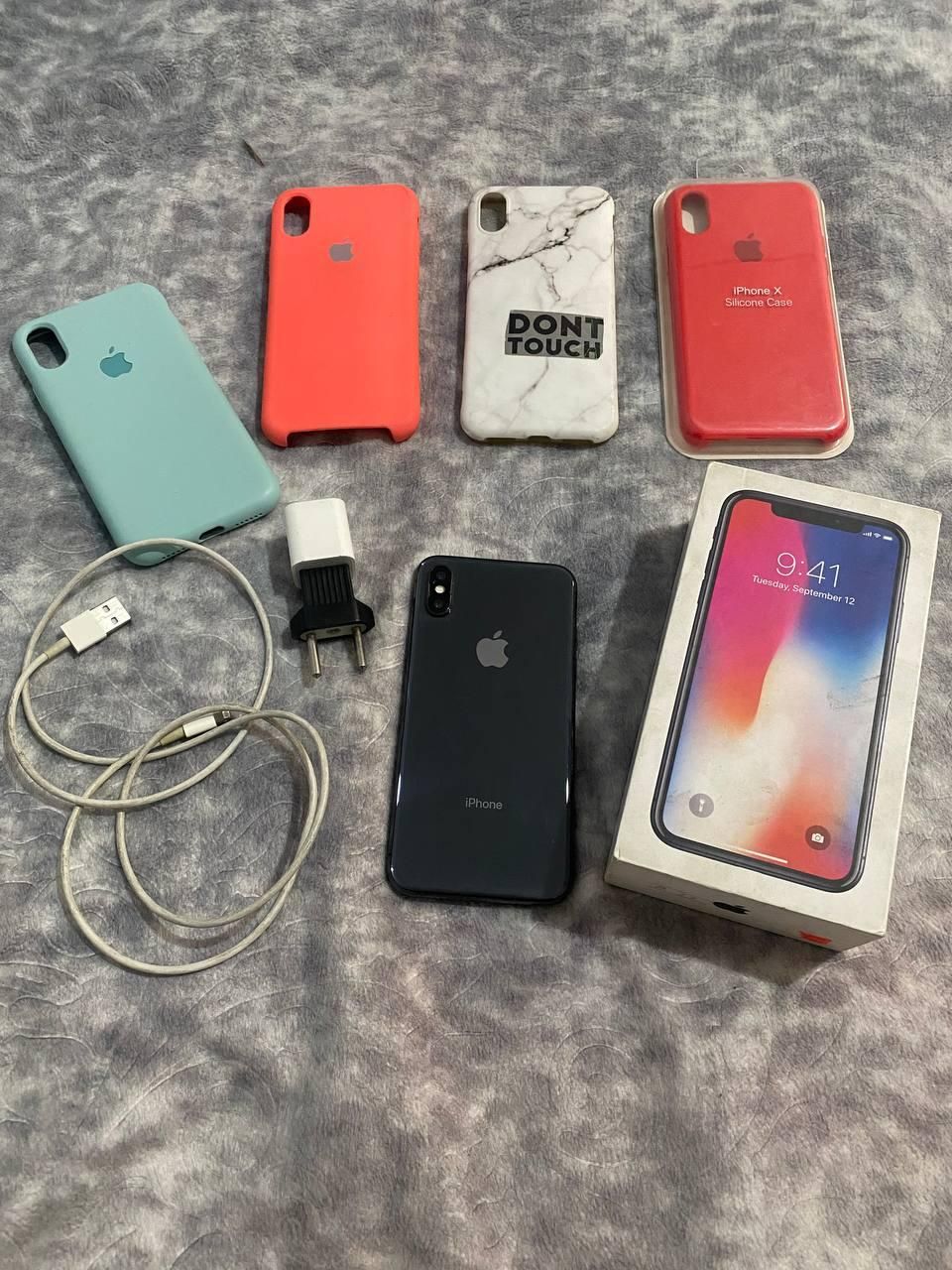 اپل iPhone X با حافظهٔ ۶۴ گیگابایت|موبایل|تهران, کوی هفدهم شهریور|دیوار