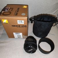 لنز نیکون Nikon af-s Nikkor 50mm f/1.8G|دوربین عکاسی و فیلم‌برداری|تهران, ستارخان|دیوار