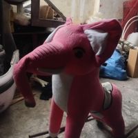 فیل صورتی متحرک|اسباب‌بازی بچه|اصفهان, آبشار|دیوار