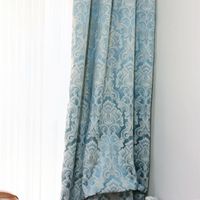 کتیبه آبی درباری طلاکوب|پرده، رانر، رومیزی|تهران, حکیمیه|دیوار