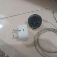 شارژ اپل ۲۰ وات۳ پین با دوشاخه و سیم کابل اصل اپل|لوازم جانبی موبایل و تبلت|تهران, امامزاده حسن(ع)|دیوار