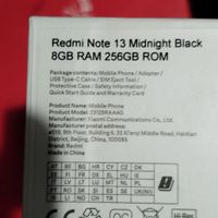 شیائومی Redmi Note 13 ۲۵۶ گیگابایت|موبایل|تهران, گیشا (کوی نصر)|دیوار