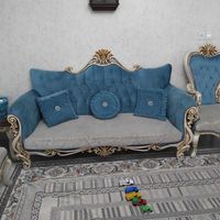 مبلمان ۹ نفره استیل|مبلمان خانگی و میز عسلی|تهران, تهران‌نو|دیوار
