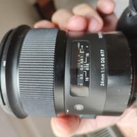 لنز سیگما Sigma 24mm f/1.4 DG hsm Art Lens|دوربین عکاسی و فیلم‌برداری|تهران, امام حسین(ع)|دیوار