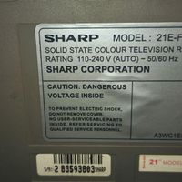 تلوزیون رنگی 21 اینچ SHARP|تلویزیون و پروژکتور|تهران, جنت‌آباد مرکزی|دیوار