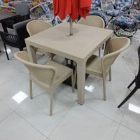 میزو صندلی پلاستیکی کافه قهوه خوری  بالکن تراس|میز و صندلی غذاخوری|کرج, کوی مدرس|دیوار
